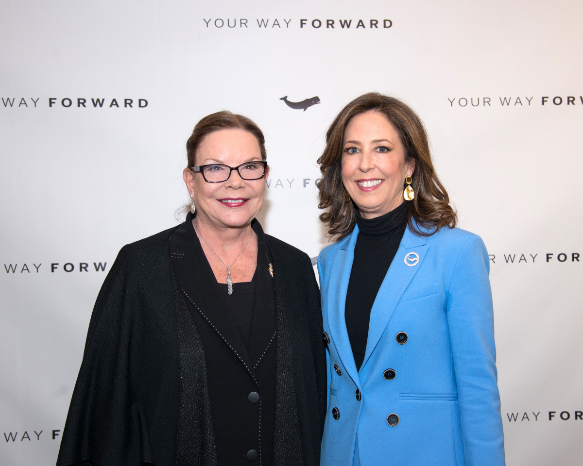 Pictured left to right: Chairman of the Board and President Patricia J. Petersen and Chief
Executive Officer Deirdre O’Connell
