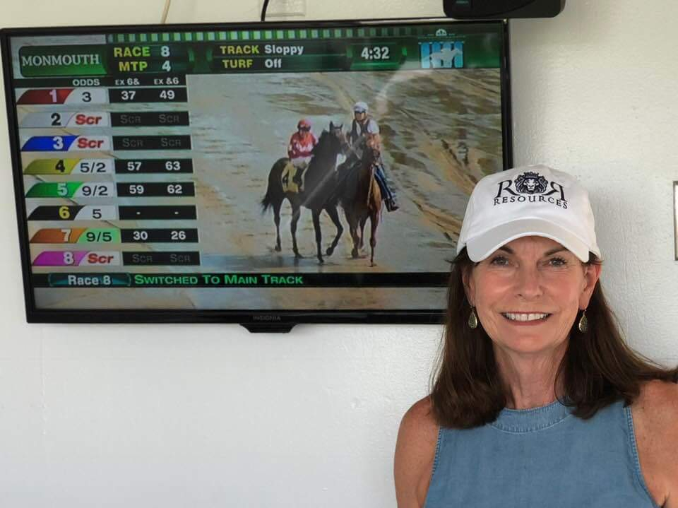 Resources agent Colleen McGowan was the big winner for the day, having cashed in on the last race trifecta