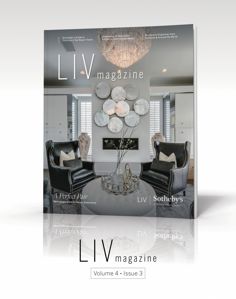 LIV Sotheby’s International Realty shares the latest issue of LIV Magazine, featuring 52 Sedgwick Drive in Cherry Hills Village on the cover