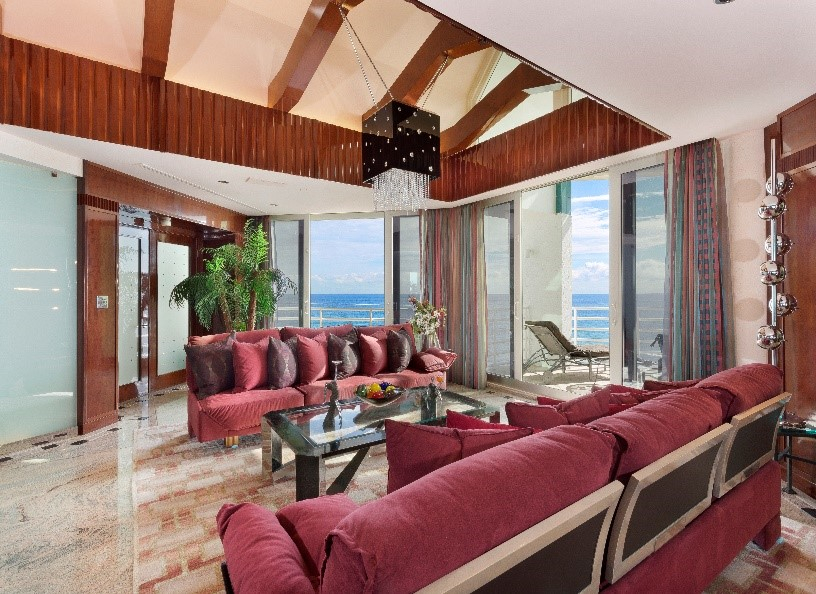 Presidential Place, 7th floor oceanfront penthouse