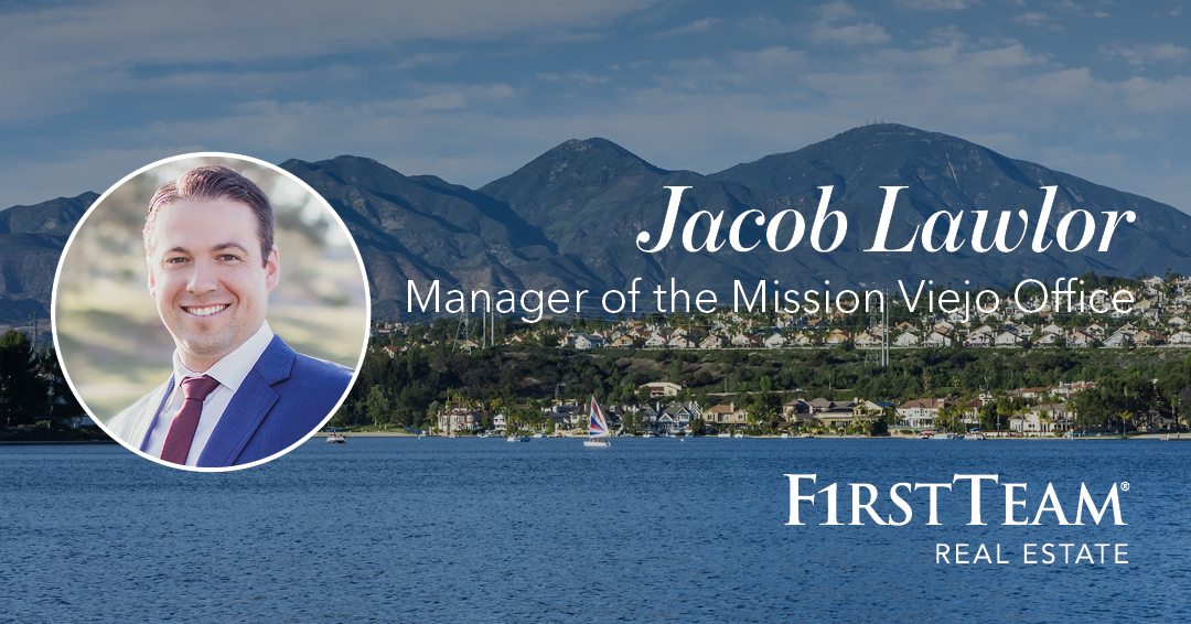 Jacob Lawlor, Branch Manager of the Mission Viejo office