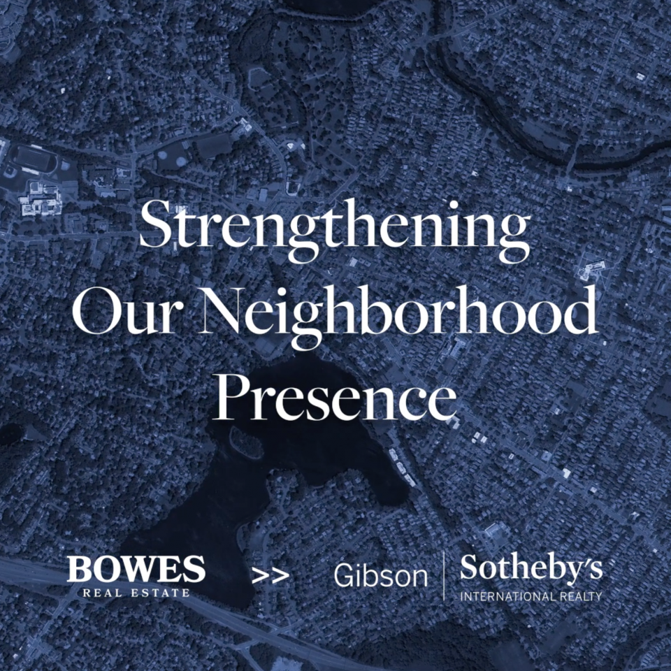 Strengthening Our Neighborhood Presence - Acquisition of Bowes Real Estate officially introduces the brand to the Arlington residential real estate market  
