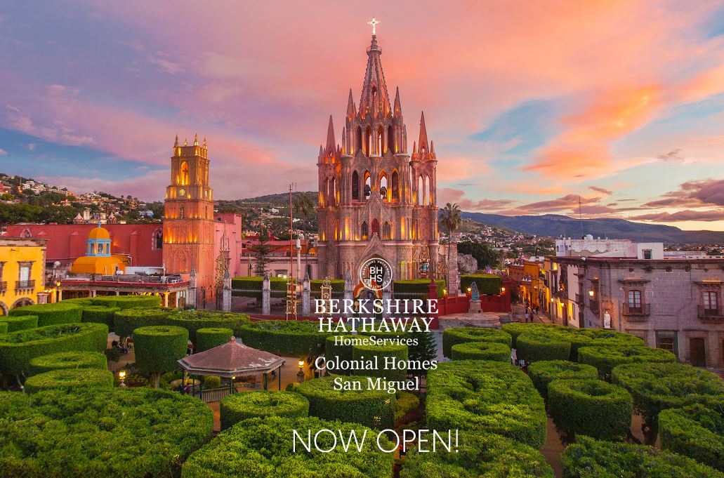 San Miguel de Allende-based luxury residential real estate agency will operate as Berkshire Hathaway HomeServices Colonial Homes San Miguel  