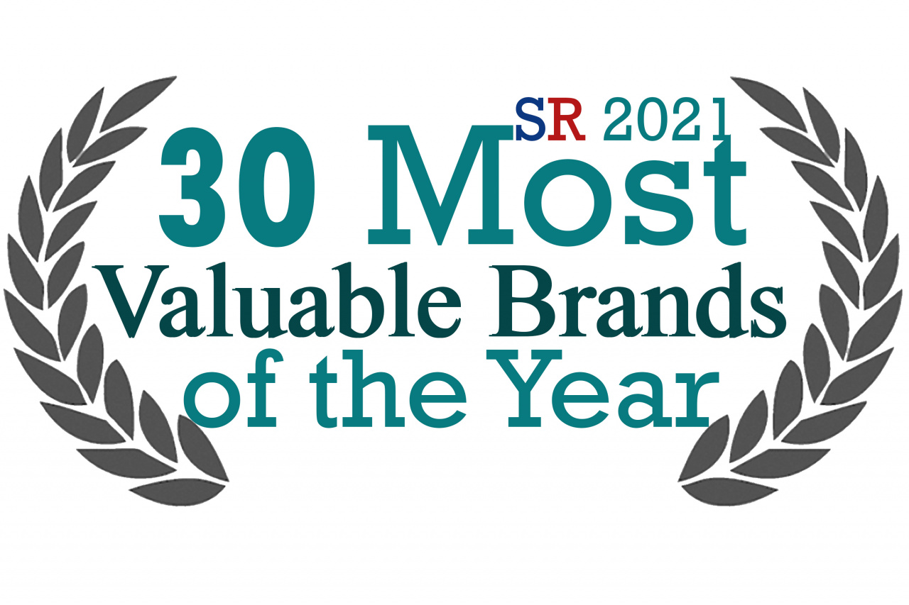 30 Most Valuable Brands of the Year Award