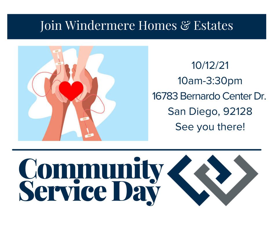 Every year during the summer and fall Windermere offices close for business in order to participate in Community Service Day. An annual tradition since 1984, our agents, staff and franchise owners spend the day volunteering in their communities completing a variety of neighborhood improvement projects. 
