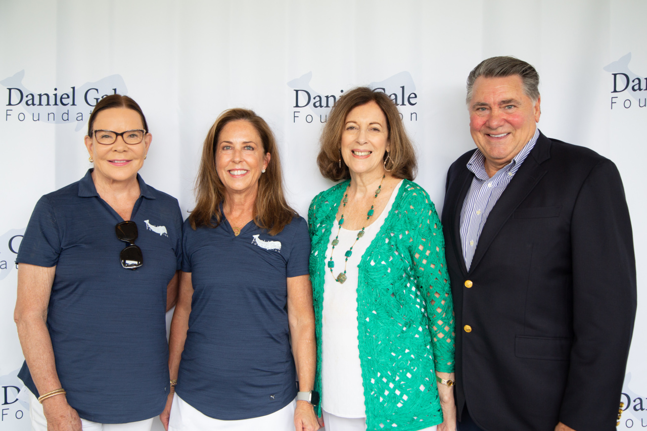 Pictured here:  Honoree Katherine Heaviside, president, Epoch 5 Public Relations (second from right) with (l-r) Daniel Gale Sotheby’s International Realty President and Chairman of the Board Patricia J. Petersen, CEO Deirdre O’Connell and Board member Stanley C. Gale, grandson of founder Daniel Gale.