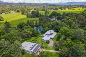 Bellingen River frontage on 6 acres with additional self-contained cottage...