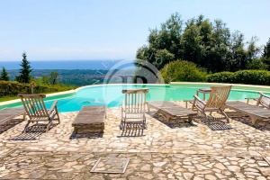 Beautiful Property With Sea View In The Tuscan Hills    Montignoso