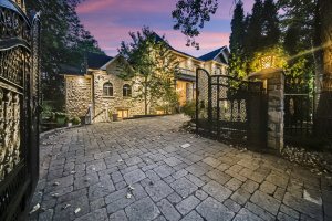 Gated Post Road Mansion