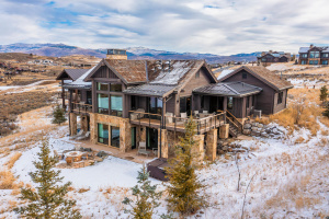 Victory Ranch Cabin with Deer Valley Sunset Views