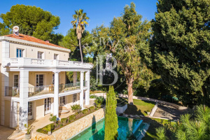 Cap D’antibes   Belle Epoque Villa   Walking Distance From The Beach With Sea...