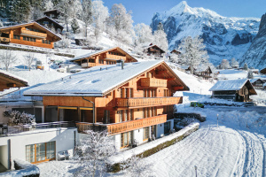 Luxurious 2 Bedroom Apartment on the First Floor, Chalet Ostegg