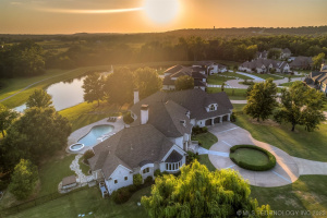 Custom built Estate sits on nearly 2 acres