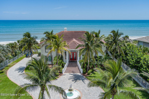 Spanish-Style Florida Oceanfront Retreat