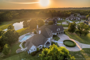 Custom built Estate sits on nearly 2 acres