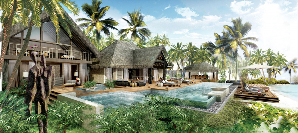 The Four Seasons Bora Bora Private Residences